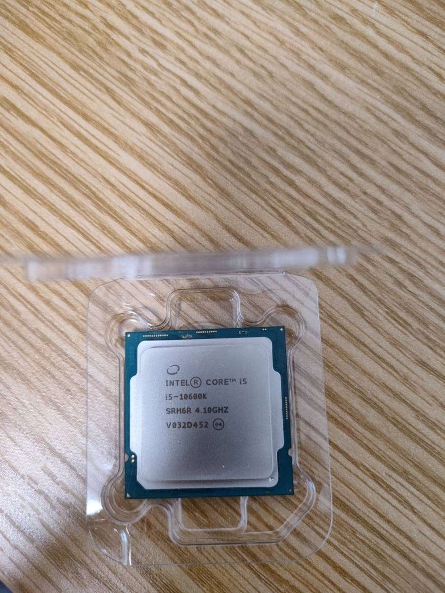 【ジャンク品】【1円】Intel Core i5 10600K LGA1200 動作未確認品_画像1
