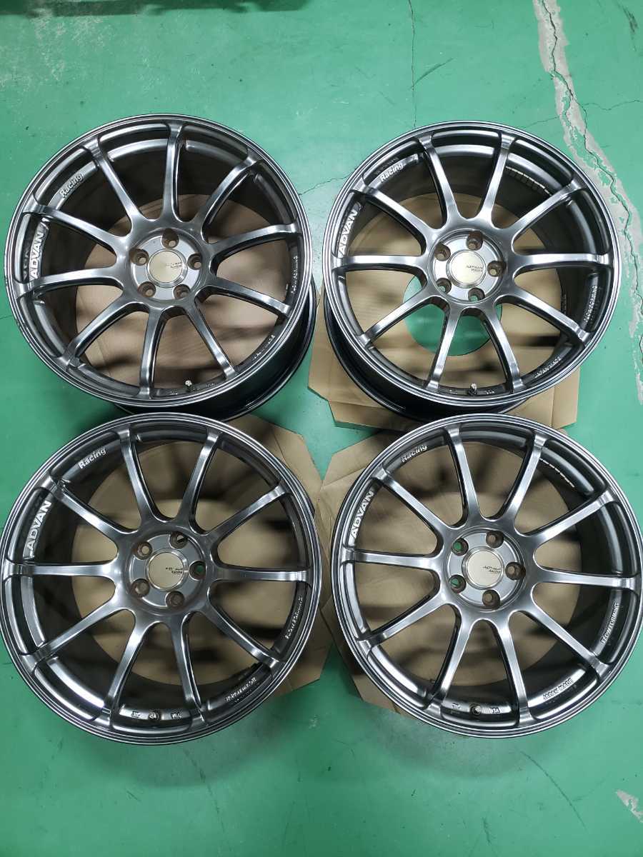 18インチ 4本 8j+48 9j+52 PCD100 ADVAN Racing RSⅡ アドバン