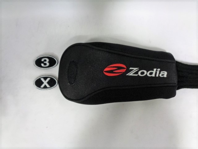 Zodia■フェアウェイ用ヘッドカバー■未使用に近い■BK■送料無料■管理番号HC926