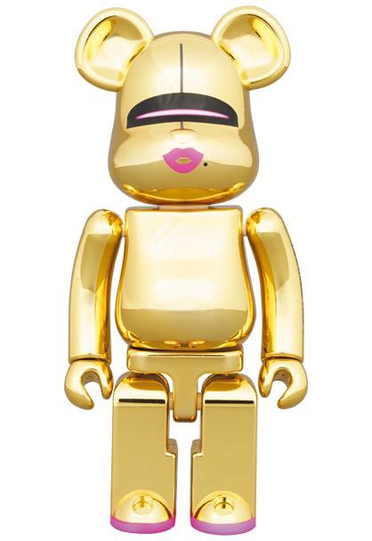 超合金 BE@RBRICK HAJIME SORAYAMA GOLD 空山 基 ベアブリック medicom toy メディコムトイ セクシーロボット Sexy Robot ゴールド 金_画像2