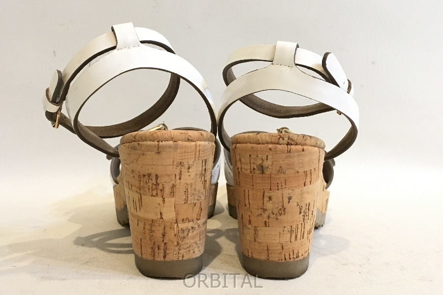二子玉) Stella McCartney ステラマッカートニー ストラップウェッジ