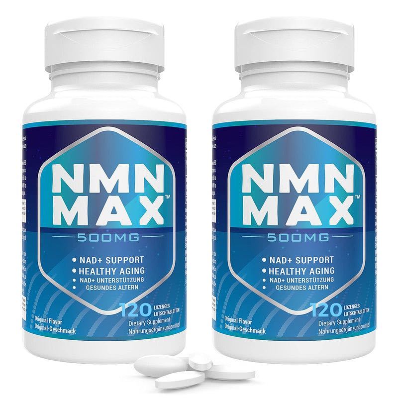 お得NMN2本計240錠】最先端 舌下吸収型 NMN 240錠 ロゼンジ 500mg/1錠