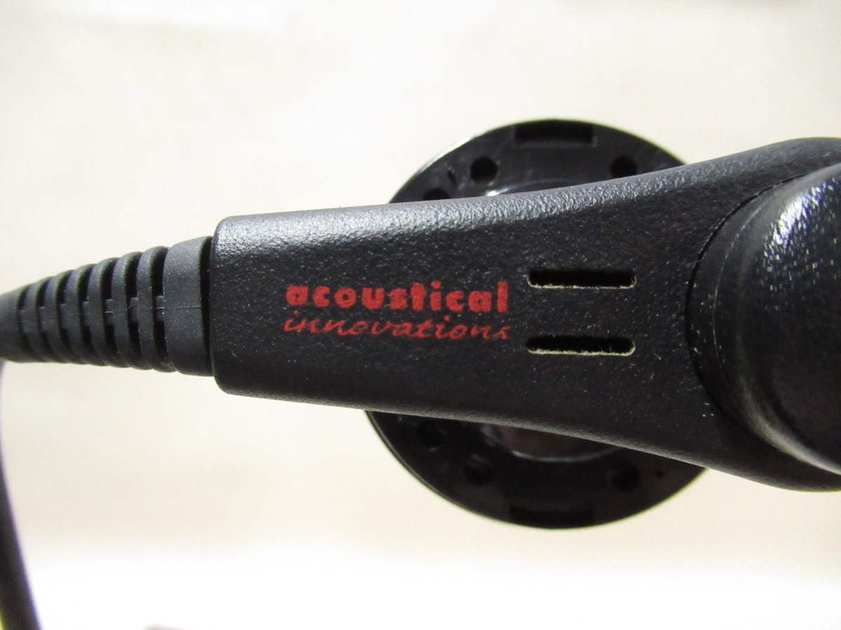 Ω XD1 3221 保証有 Acoustical Innovations オペレーター用ヘッドセット GA-100 2台セット ・祝10000！取引突破！_画像8