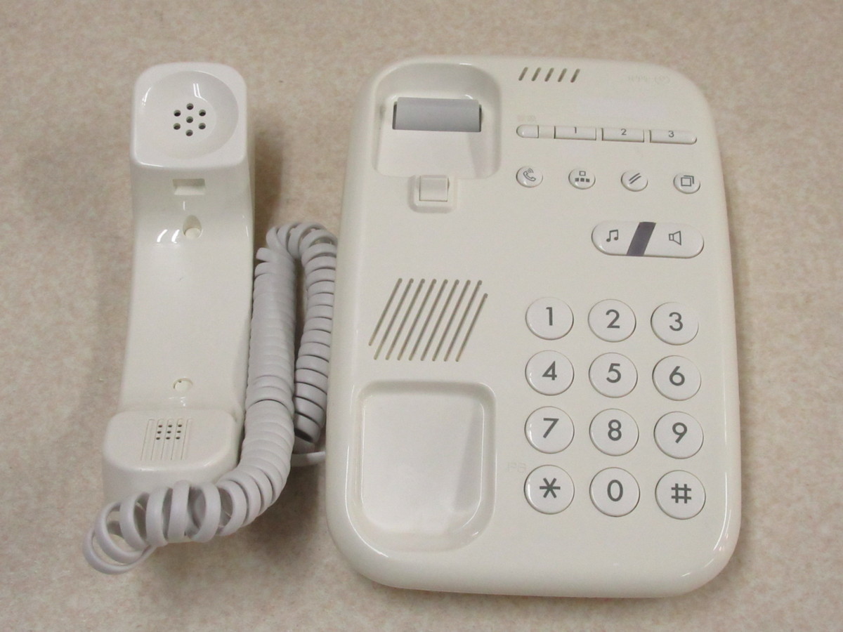 Ω XI1 3742 保証有 NTT 単体電話機 ハウディ・クローバーホンS3 TEL(CW