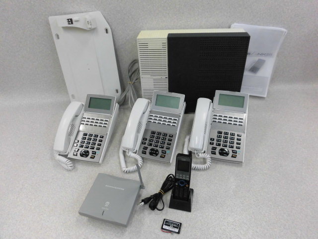 R5 925・保証有 NTT NX2S-ME-(E1)SU/SLU/4BRU-(2)/VMU-(2)+NX2-(18)STEL-(1)(W)×3+NX-DCL-PS+NX-DCL-S(1)CS-(1)(M)