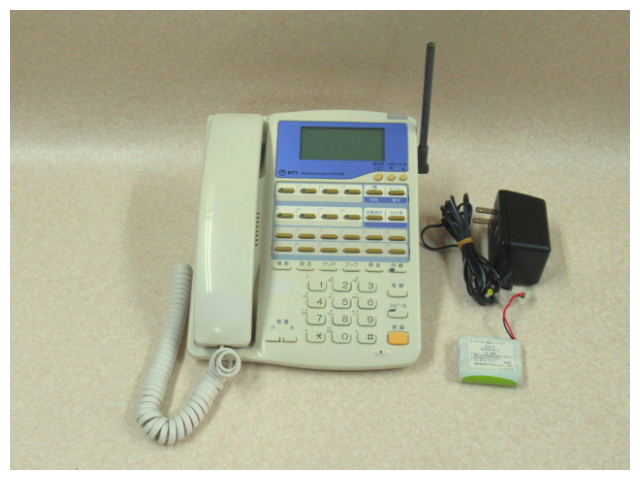 オリジナル 卓上デジタルコードレス電話機 GX NTT 13744◇保証有 ZC2 Ω