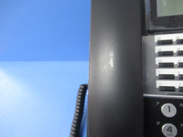 ▲Ω ZN1 10589※保証有 20年製 綺麗 サクサ PLATIAⅡ TD820(K) 30ボタン標準電話機・祝10000！取引突破！_画像5