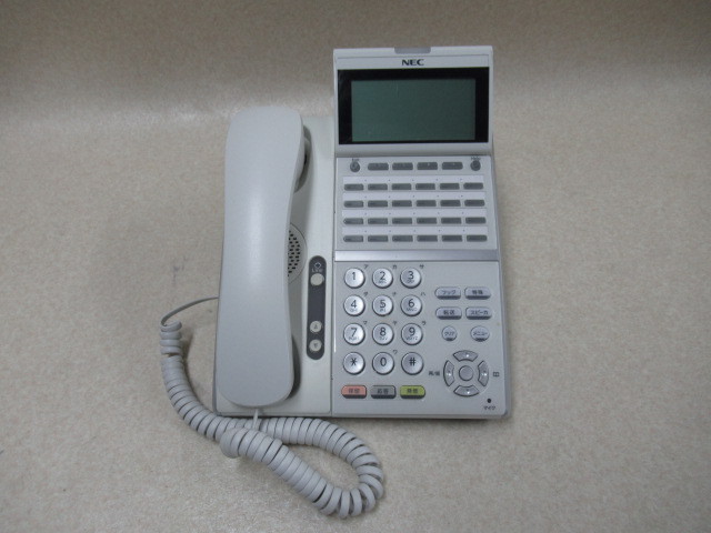 Ω ZM2 10455※保証有 NEC Aspire UX DTZ-24PA-2D(WH)TEL 24ボタンアナログ停電電話機 ・祝10000！取引突破！