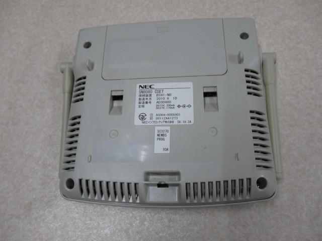 ZD1 7772※保証有 2010年6月製 11台セット NEC SN8080 CSET ZD1 7772※保証有 2010年6月製 11台セット NEC SN8080 CSET