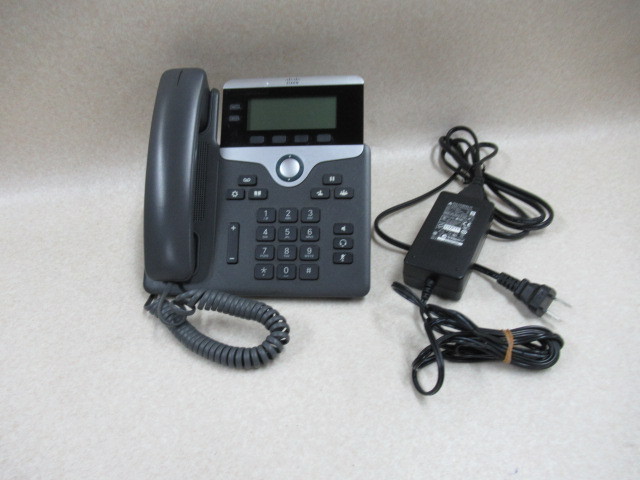 予約販売】本 Ω ZI2 9276※保証有 シスコ CP-7821-K9 Cisco UC Phone