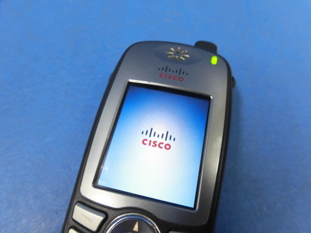▲Ω ZM2 6017※保証有 シスコ Cisco Unified Wireless IP Phone 7921 CP-7921G-P-K9 同梱可・祝10000！取引突破！_画像4