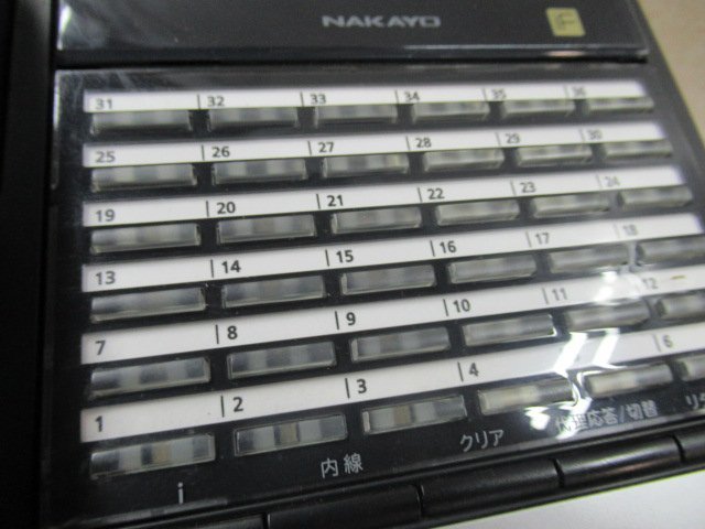 Ω PA 330s 保証有 ナカヨ iF 36ボタン電話機 NYC-36iF-SDB　14年製 2台 動作OK ・祝10000！取引突破！_画像4