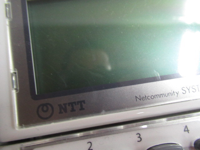 ▲Ω保証有 t 1867) BX2-ARM-(1)(W) NTT BX2 アナログ主装置内蔵電話機 中古ビジネスホン 領収書発行可能 ・祝10000取引!! 東15年製 キレイ_画像5