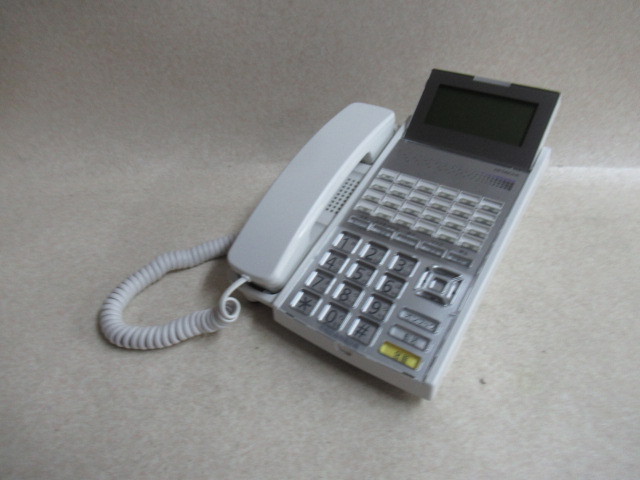 Ω保証有 ZG2 4306) HI-24F-TELPFIA 日立 NETTOWER MX-01A 24ボタン ISDN停電電話機 中古ビジネスホン 領収書発行可能 同梱可 キレイ
