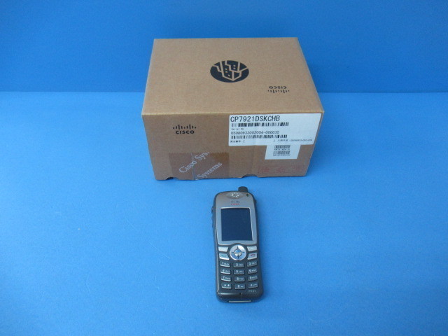 △保証有 ZA3 4282) CP-7921G-P-K9 シスコ Cisco Unified △保証有 ZA3 4282) CP-7921G-P-K9 シスコ Cisco Unified