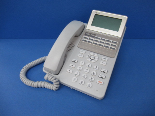 Ω保証有 ZK2 4342) A1-(18)STEL-(B1)(W) NTT αB1 18ボタンスター電話機 中古ビジネスホン 領収書発行可能 同梱可 キレイ 東20年製
