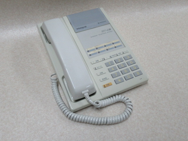 大特価 ・Ω XF1 582 ∞ 保証有 日立 外線8ボタン電話機 ET-8iS電話機J