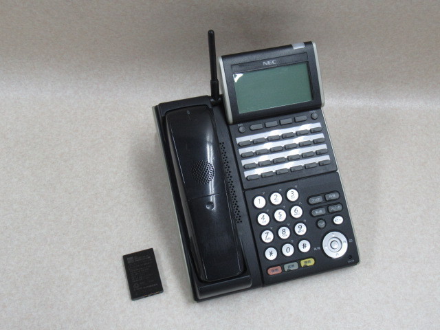 Ω ZS2 7461♪ 保証有 NEC DTL-24BT-1D(BK)TEL AspireX カール