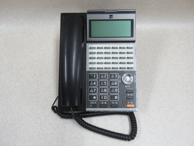 Ω XB2 7066♪ 保証有 キレイめ SAXA サクサ 30ボタン多機能電話機 TD620(K)・祝10000！取引突破！