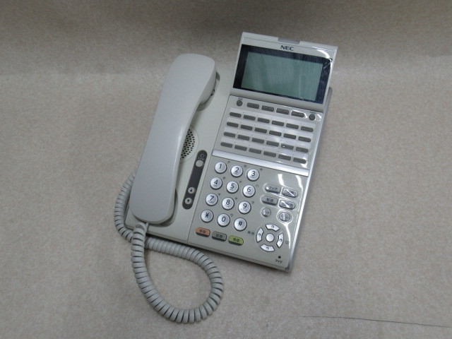 Ω XB1 6812♪ 保証有 NEC Aspire UX 24ボタンアナログ停電電話機 DTZ-24PA-2D(WH)TEL・祝10000！取引突破！同梱可