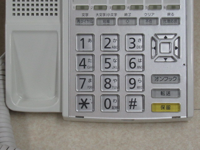 ▲Ω ZQ1 9041♪ 保証有 NTT EPH-24ETHF() 24ボタン多機能電話機 動作OK キレイめ・祝10000！取引突破！_画像5
