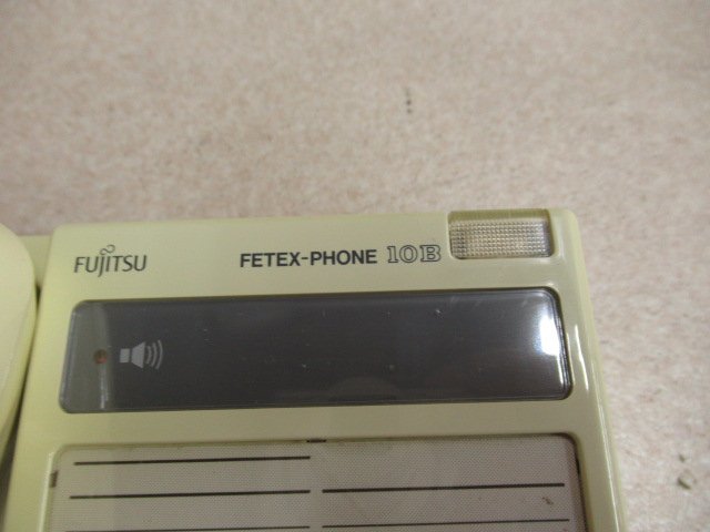 Ω ZB1 11140※保証有 FUJITSU 富士通 FETEX-PHONE10B FC753B1 電話機 ・祝10000！取引突破！_画像5