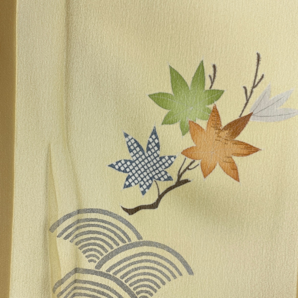 夏】汕頭刺繍 総刺繍 絽 訪問着 トールサイズ 華紋 正絹 オレンジ 1046-