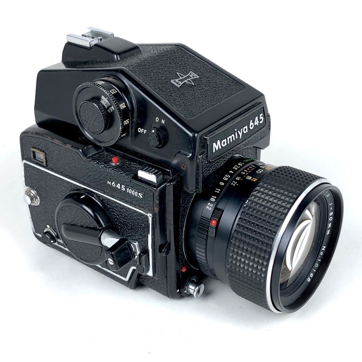 マミヤ Mamiya M645 1000s + SEKOR C 80mm F1.9 ［ジャンク品］ 中判カメラ 【中古】_バイセル 31062_2