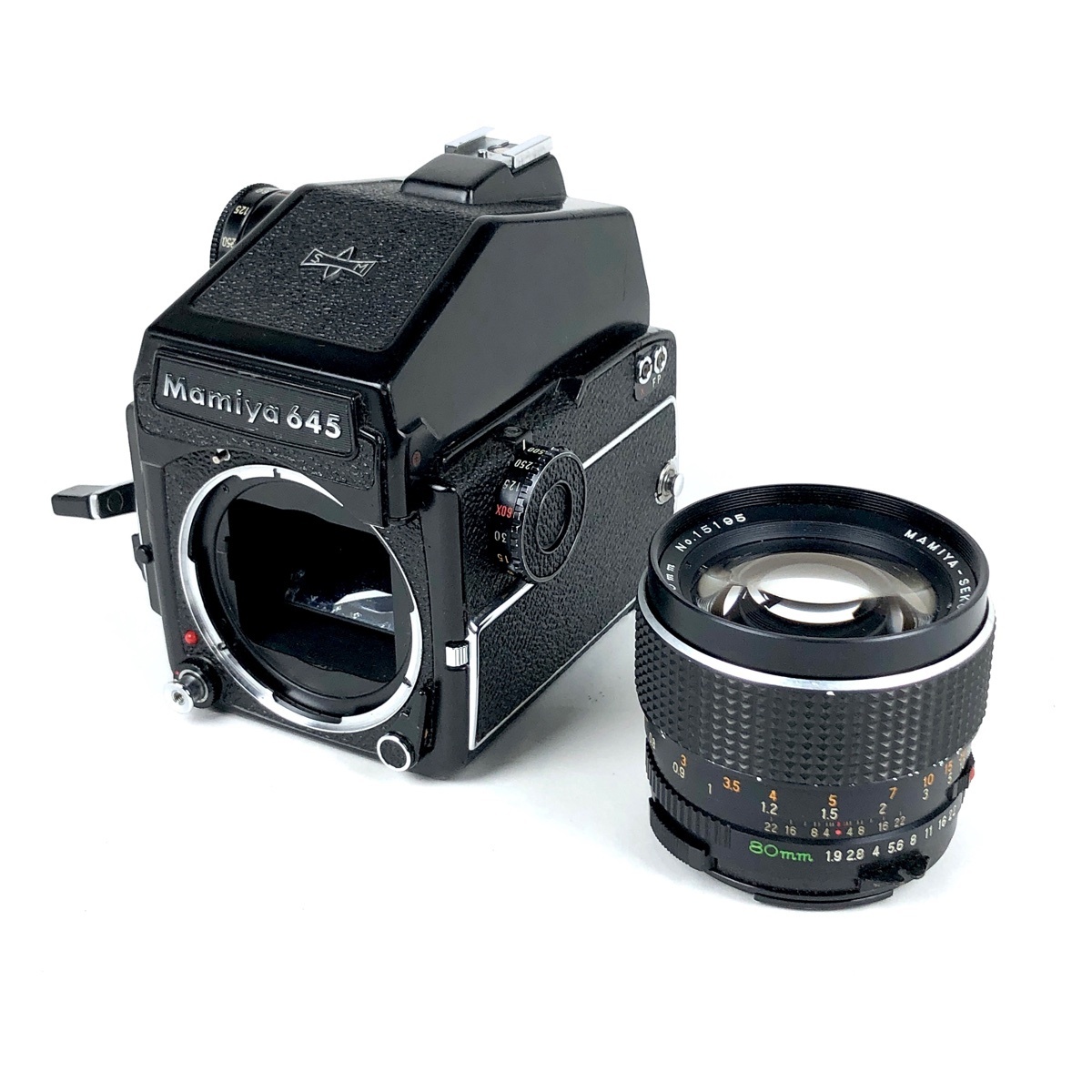 マミヤ Mamiya M645 1000s + SEKOR C 80mm F1.9 ［ジャンク品］ 中判カメラ 【中古】_バイセル 31062_10