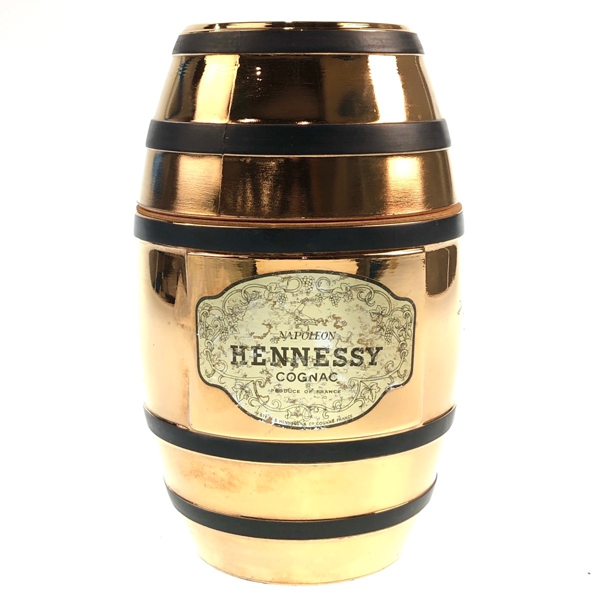 ヘネシー Hennessy ナポレオン 樽型 金 ブランデー コニャック 【古酒