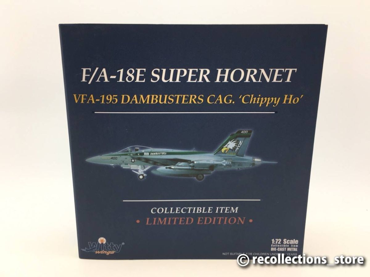 Witty Wings 1/72 F/A-18E U.S.NAVY VFA-195 ダムバスターズCAG 75220 ※まとめて取引・同梱不可 [AL4854i]_画像1