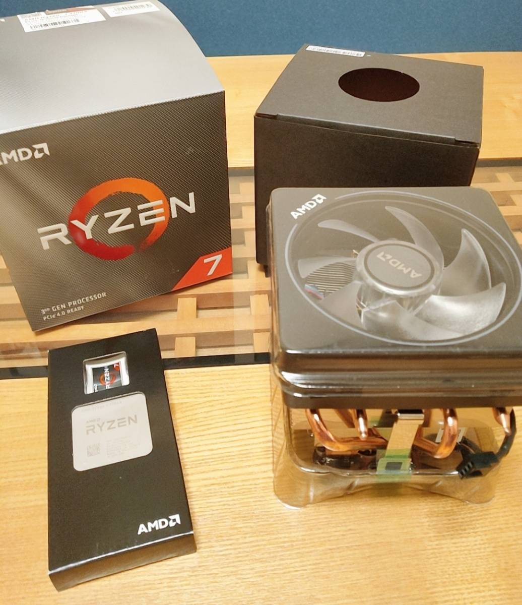 素晴らしい価格 AMD Ryzen 3700X BOX リテールクーラー付き