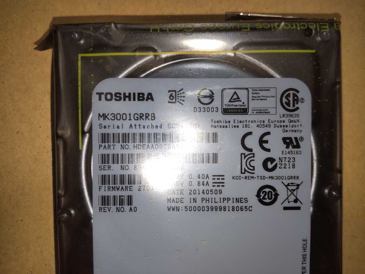 3/10) TOSHIBA 東芝 2.5インチ SAS サーバー用 ハードディスク
