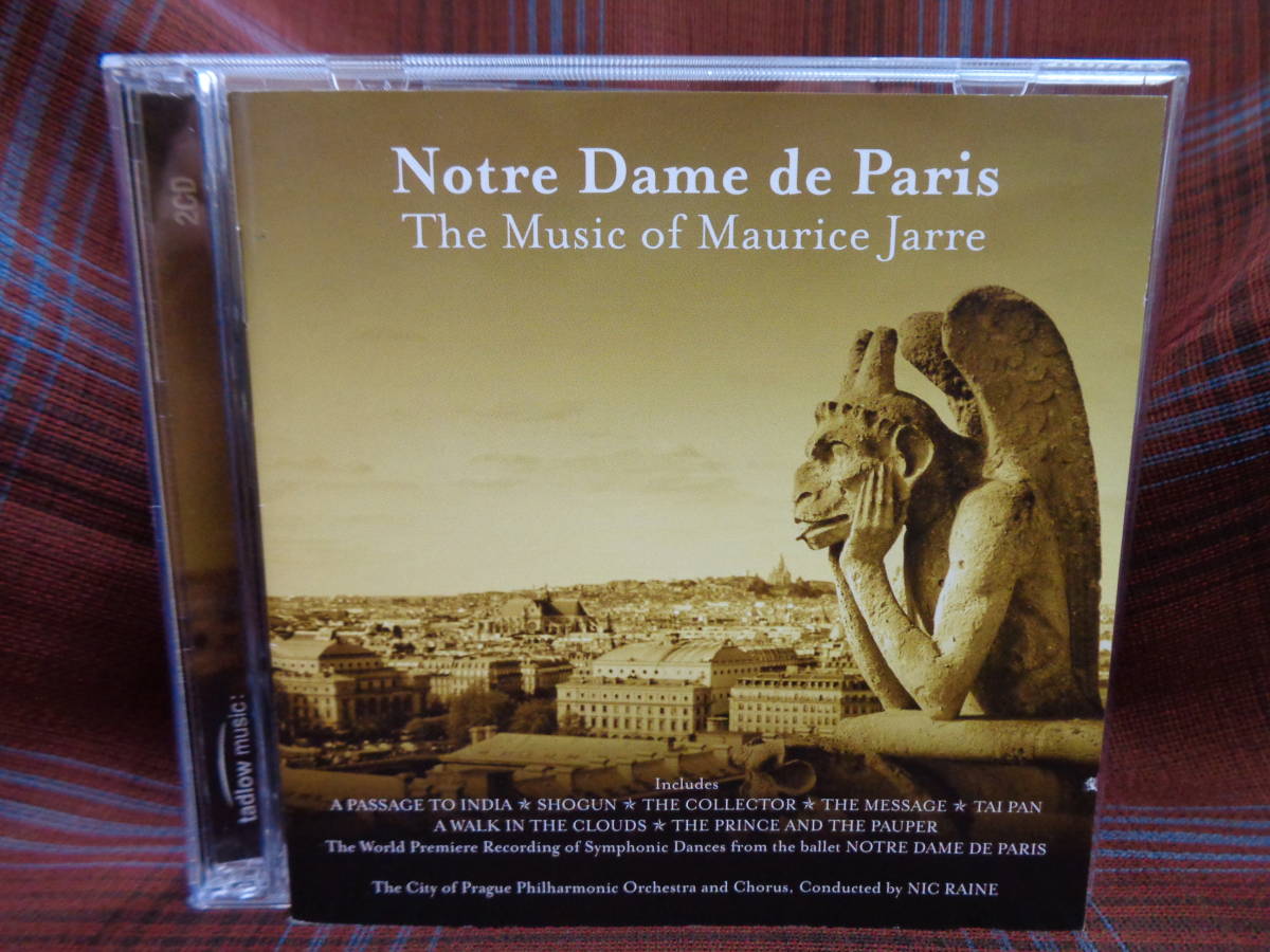 A#2002◆サントラ◆ モーリス・ジャール 映画音楽集 ２CD Notre Dame De Paris The Music Of MAURICE JARRE TADLOW017_画像1