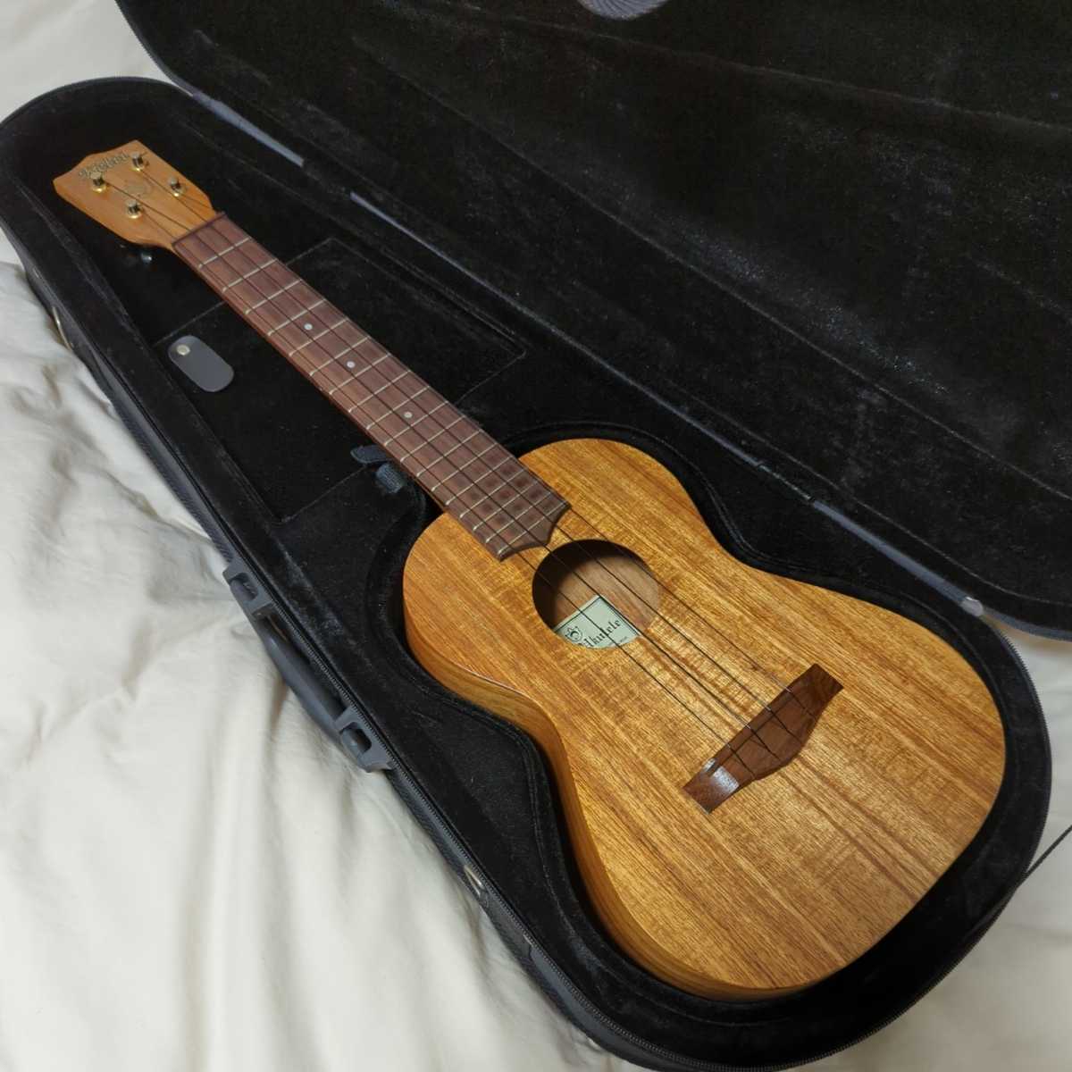 美品】ケリィ ウクレレ T-G/V テナー ハワイ製 ハワイアンコア Kelii