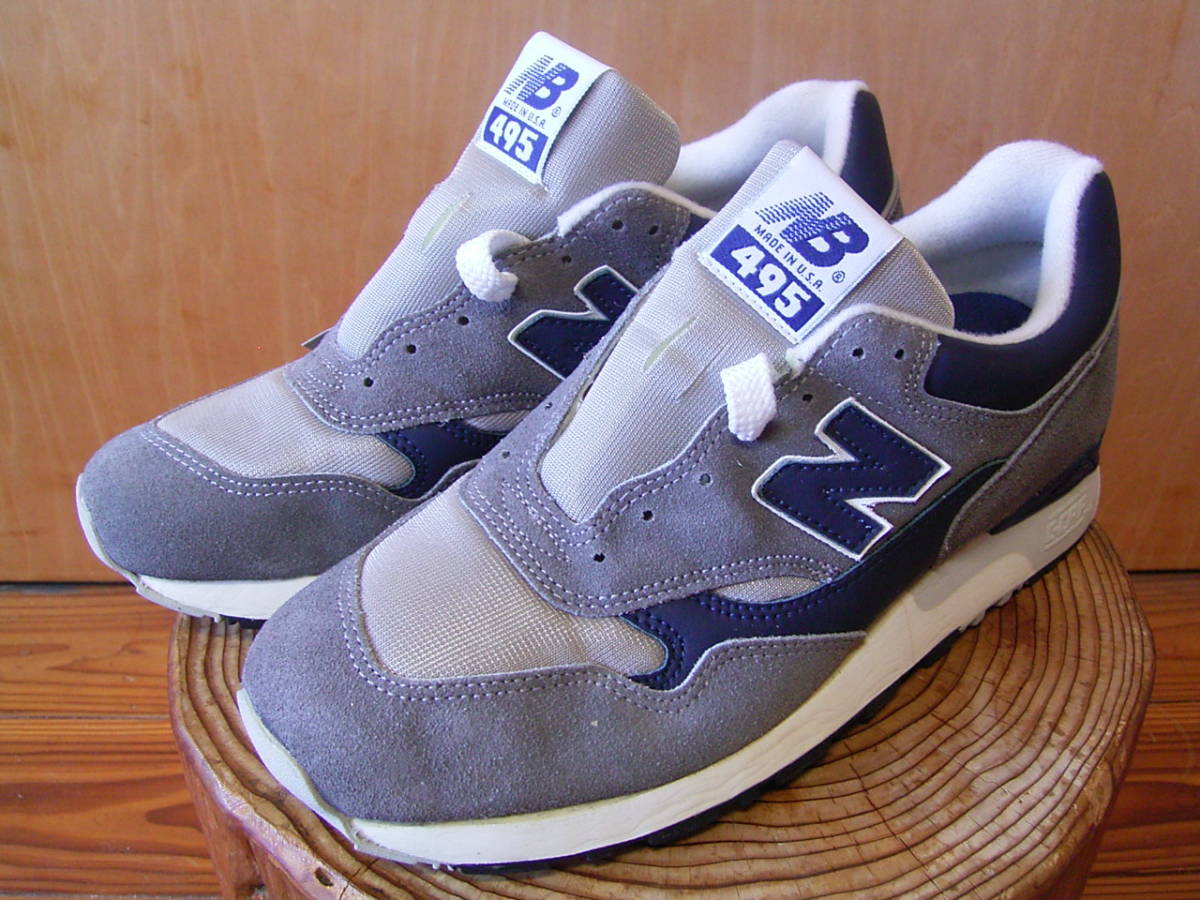 レア！ 80年代 new balance M495 Made in USA ニューバランス 7 1/2 D 未使用 アメリカ製