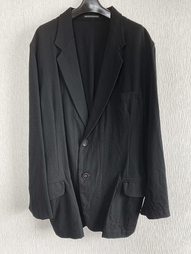 値下げ 35000円 Yohji Yamamoto Pour Homme ヨウジヤマモト プールオム 05ss ゲンズブール期 ウールギャバジン リバーシブルジャケット 3