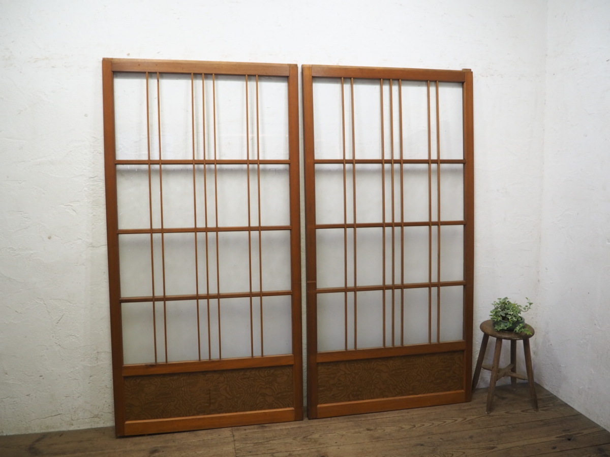 タN0287◇(2)【H101,5cm×W87,5cm】×2枚◇可愛い白ペンキの古い タN0287◇(2)【H101,5cm×W87,5cm】×2枚◇可愛い白ペンキの古い