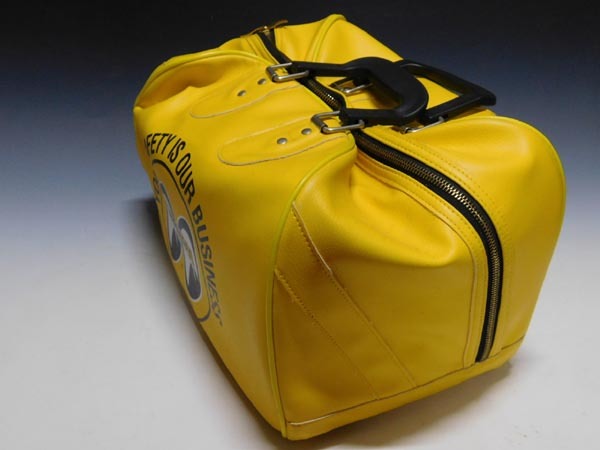  Vintage [ moon I z шлем сумка ] сумка "Boston bag" место хранения редкий приобретение дефект 