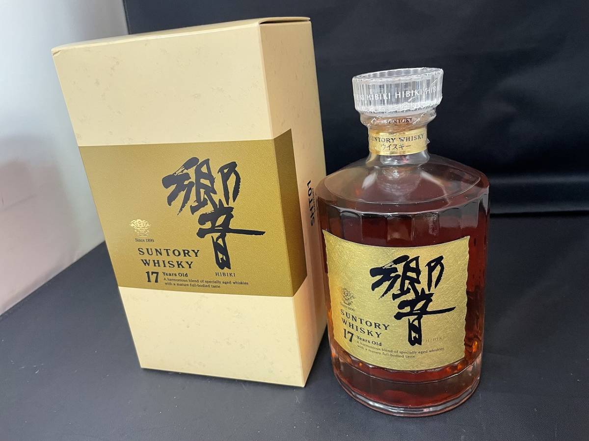 ハオ 未開栓 SUNTORY HIBIKI サントリーウイスキー 響 17年 ゴールド