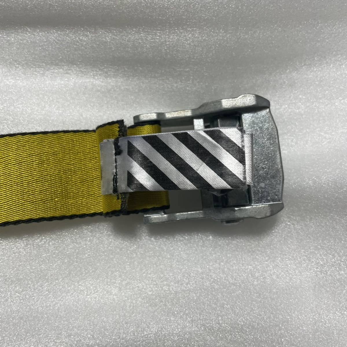 完成品Off-white オフホワイト インダストリアルベルト 黄色 イエロー