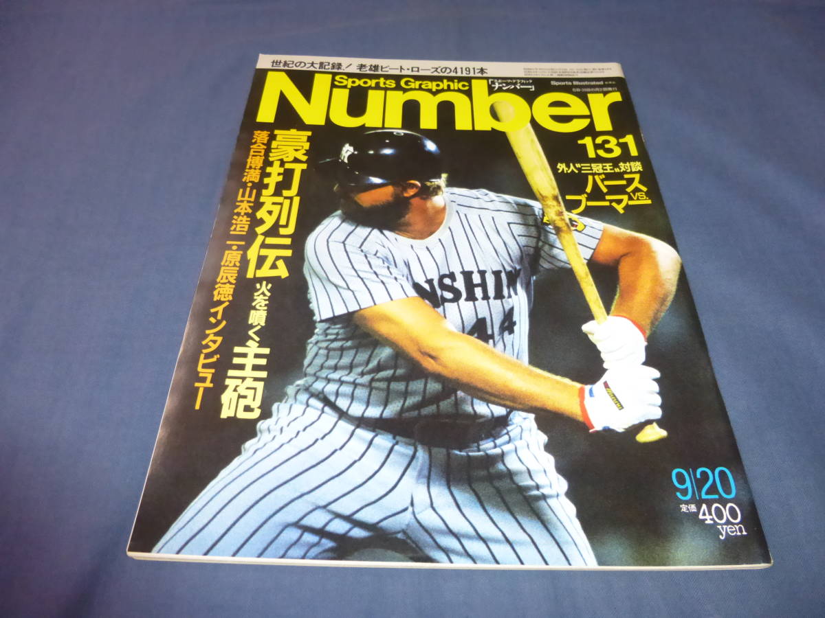 [Number/ number ]N131/1985 year / bar sVSb-ma-( out person three .. against .). strike row .(... full * Yamamoto . two *.. virtue inter view ) Professional Baseball 