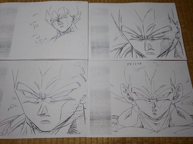ドラゴンボールシリーズ設定資料セット 設定資料 ドラゴンボールZ 鳥山明 アニメ セル画 資料系 item