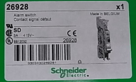 j73 シュナイダーエレクトリック(Schneider Electric/富士電機) Multi9(マルチ9) C60用 警報スイッチ(SD) 26928 アラームスイッチ_画像2