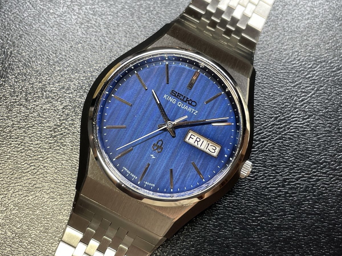 OH済】Seiko KING QUARTZ セイコーキングクォーツ0853-8005 (Cal OH済】Seiko KING QUARTZ セイコーキングクォーツ0853-8005 (Cal