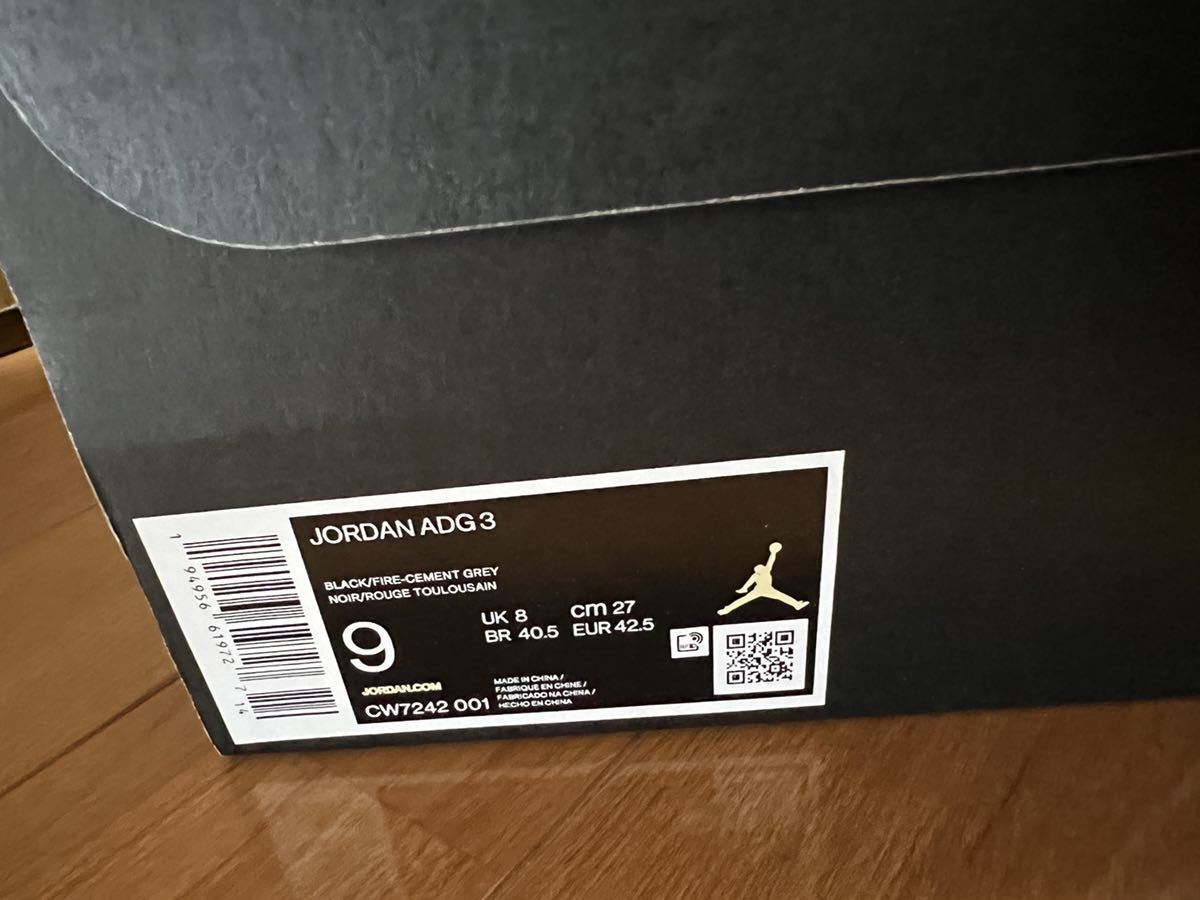 ☆新品☆NIKE ナイキ ジョーダン ADG3ゴルフシューズ 27cm JORDAN ADG3