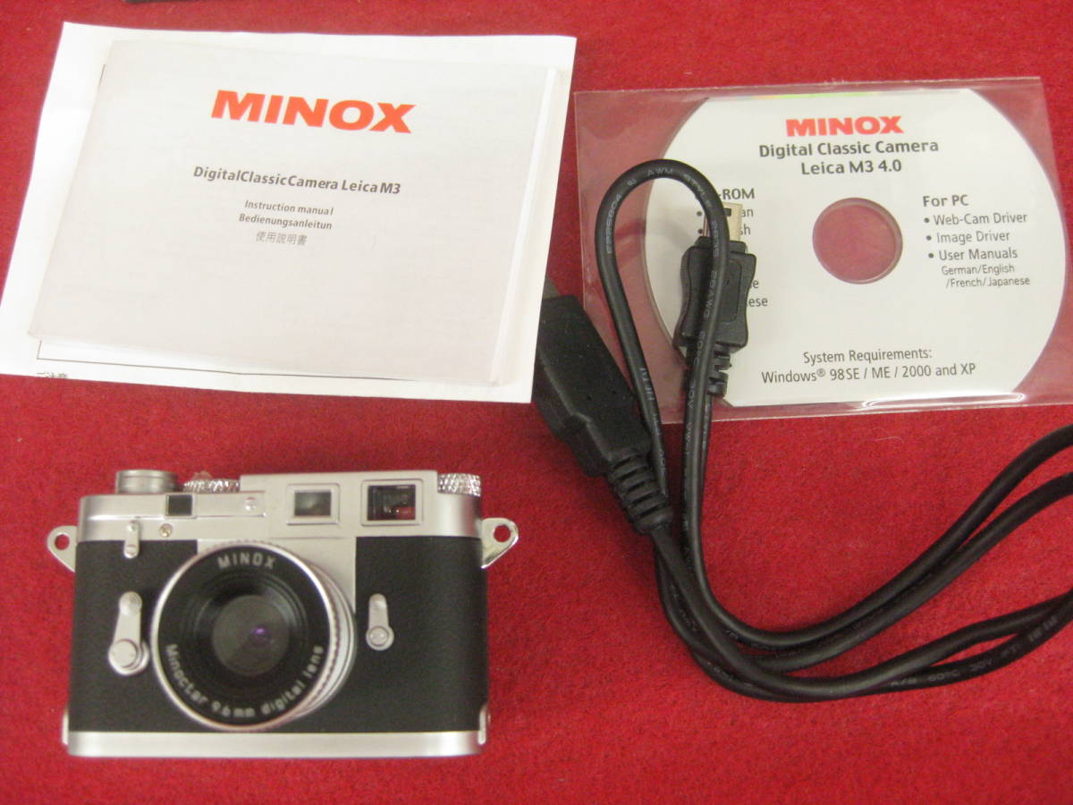 ハッピー】MINOX ミノックス デジタルクラシックカメラ DCC Leica M3
