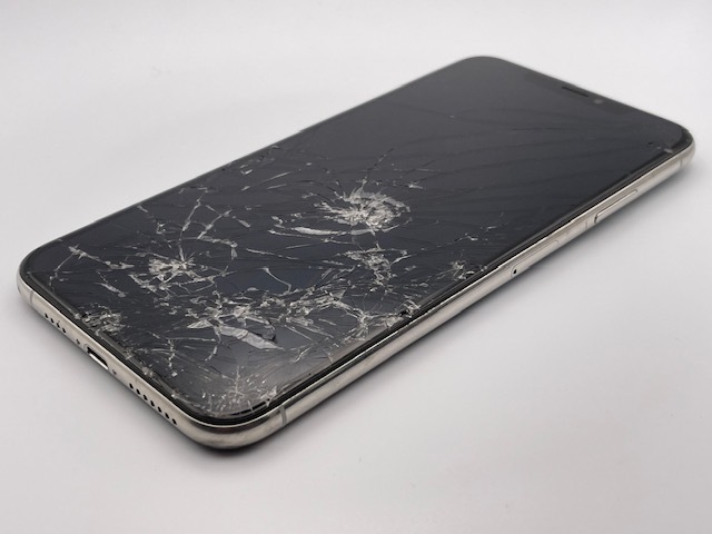 品 画面割れ 背面割れ Apple アップル iPhone Xs Max 256GB シルバー