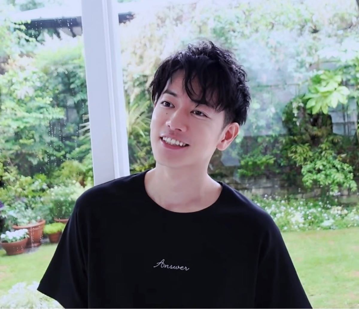 店 佐藤健abyts CIRCLE LOGO LONG Tシャツ 白 サイズM
