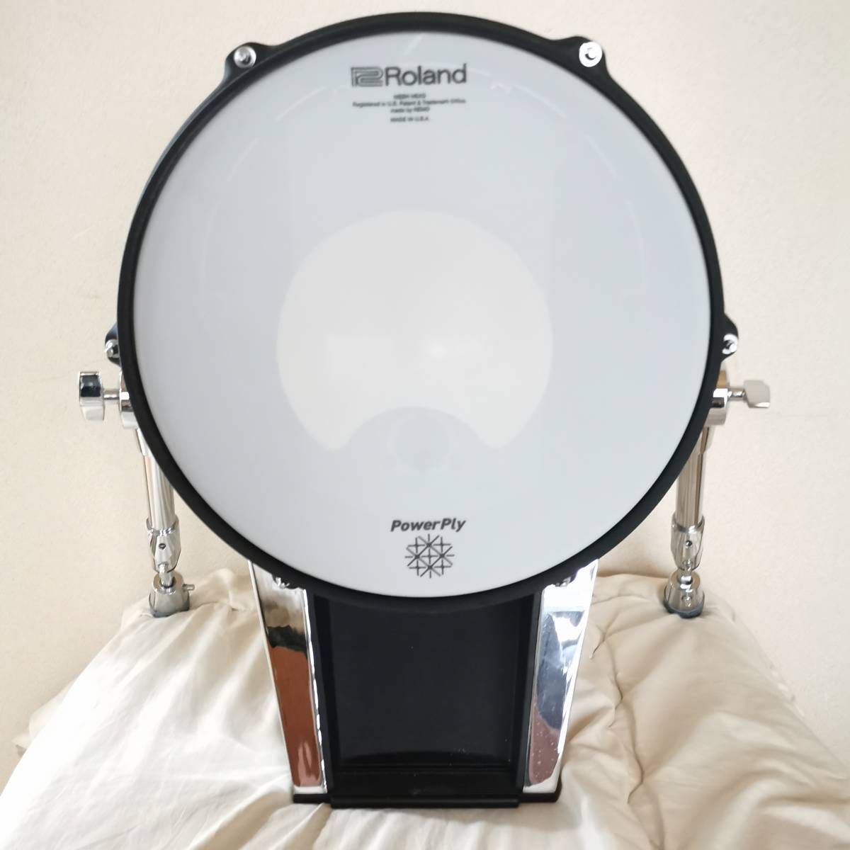 ローランド 電子ドラム KD-140 キックパッド バスドラム 器材 
